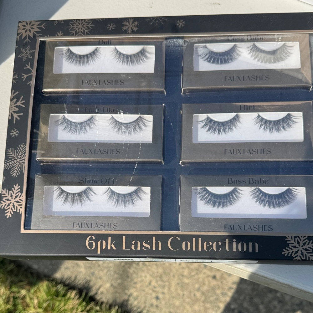 6-Pack Faux Lashes Set